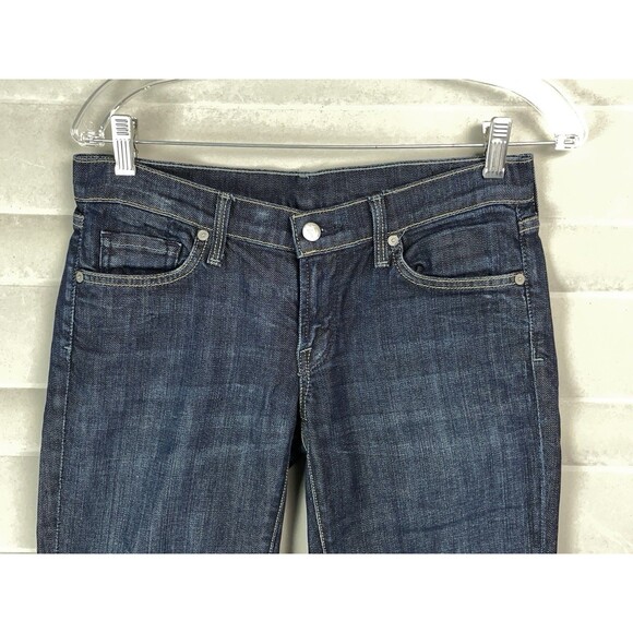 Citizens of Humanity Women 30 Jeans Dita Petite Bootcut Dark Wash Stretch Y2K - Picture 3 of 10